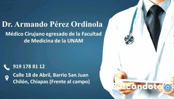 Dr. Armando Ordinola (Consultorio Médico) - San Juan