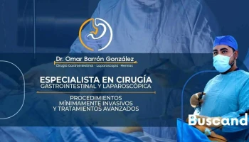 Dr. Omar Barrón González, Cirujano general - Torre 3
