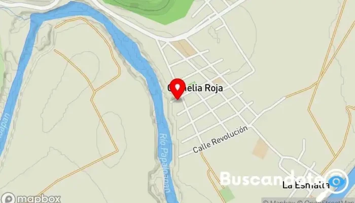 mapa de Centro de salud Camelia Roja Centro de salud comunitario en Camelia Roja