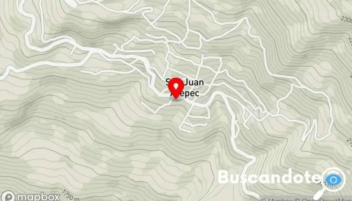 mapa de Centro De Salud Centro de salud comunitario en San Juan Atepec