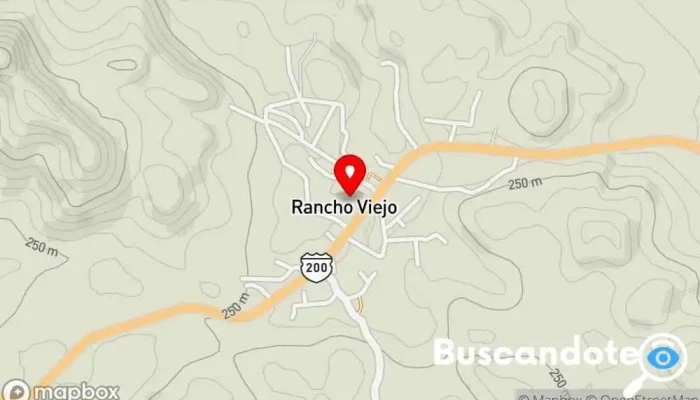 mapa de Centro De Salud Rancho Viejo Hospital en Rancho Viejo