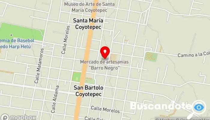 mapa de Centro de Salud San Bartolo Coyotepec Centro de salud comunitario en San Bartolo Coyotepec