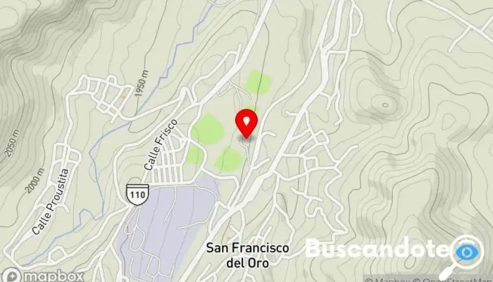 mapa de Centro de Salud San Francisco del Oro Hospital en San Francisco del Oro