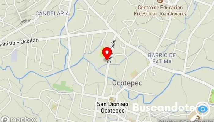 mapa de CENTRO DE SALUD URBANO DE 2 NÚCLEOS BÁSICOS SAN DIONISIO OCOTEPEC Hospital en Tlacolula de Matamoros