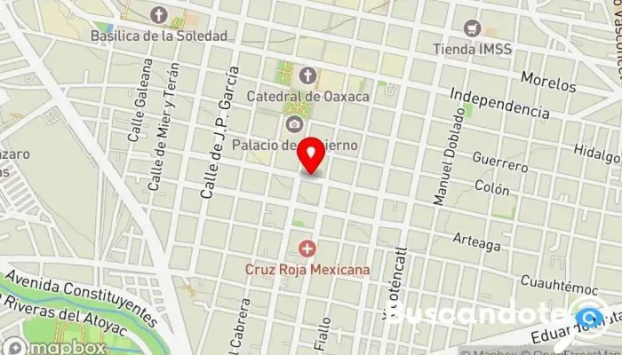 mapa de Centro Médico Helena Médico, Médico de familia, Oficina médica en Oaxaca de Juárez