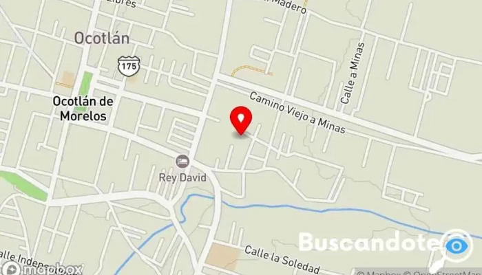 mapa de CESSA Centro de Salud Ocotlán de Morelos Centro de salud comunitario en Ocotlán de Morelos