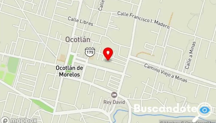 mapa de CIS ( Consultorios Médicos Integrados para tu Salud) Médico en Ocotlán de Morelos