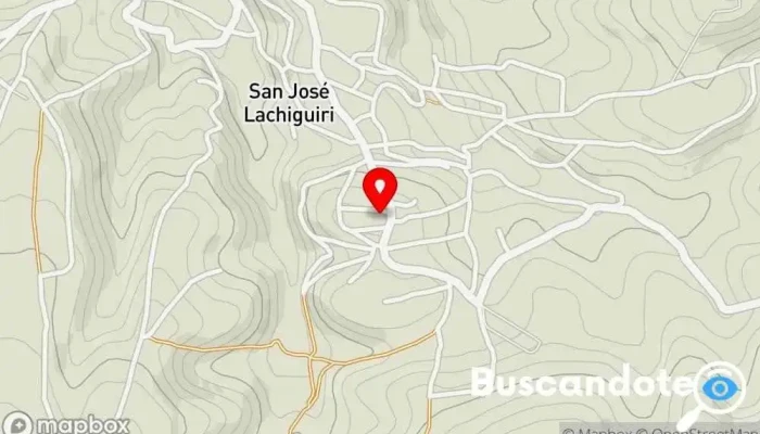 mapa de Clinica Imss Hospital en San José Lachiguiri