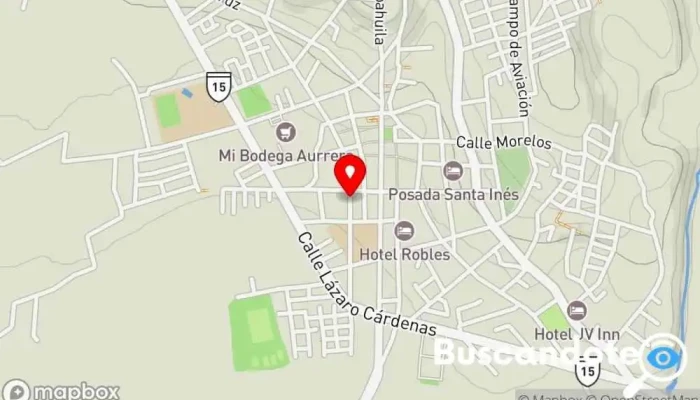 mapa de Clínica Integral de la Mujer Hospital en Putla Villa de Guerrero