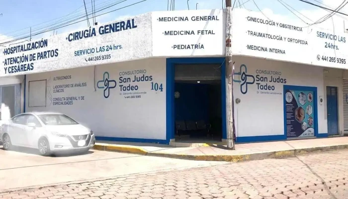 Clínica San Judas Tadeo - Rodolfo Fierro 107