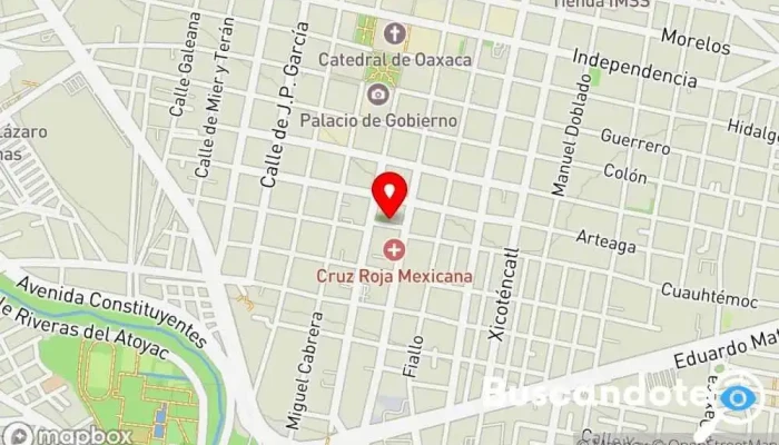 mapa de Clinimedic Dermatología Dermatólogo en Oaxaca de Juárez