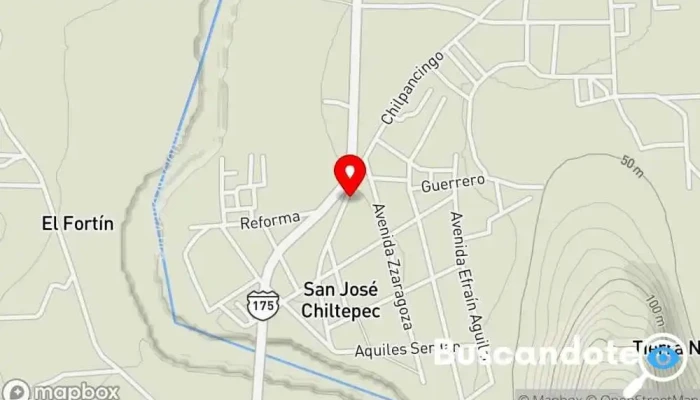 mapa de Co-Medic 24hrs (Servicios Médicos y Farmacia) Farmacia en Chiltepec