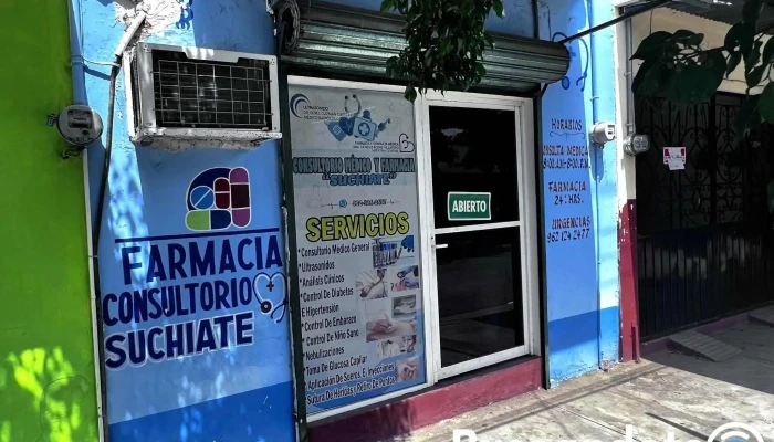 Consultorio , farmacia y ultrasonido “Suchiate” - 30840 Cdad. Hidalgo