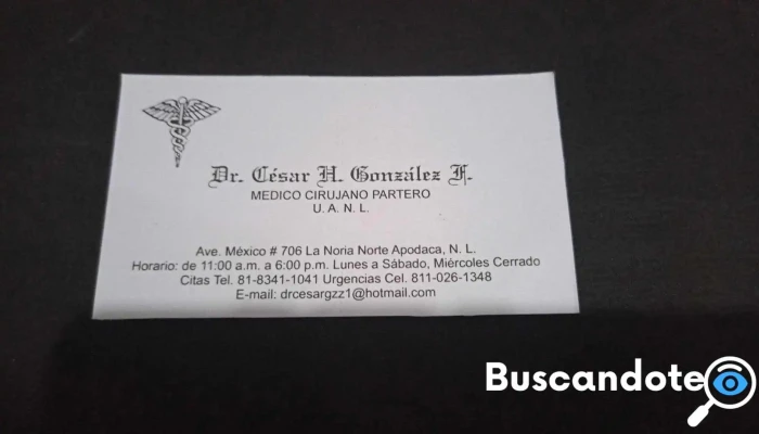Consultorio Médico Dr. César González - La Noria