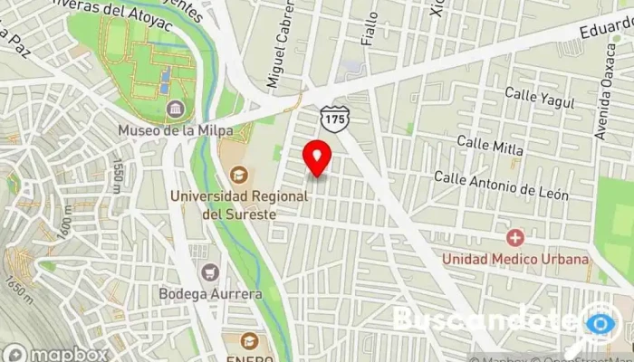 mapa de Consultorio médico Gi Hospital en Oaxaca de Juárez