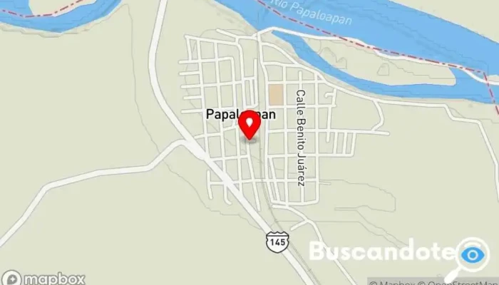 mapa de Consultorio Médico LOGUZ Oficina médica en Papaloapan