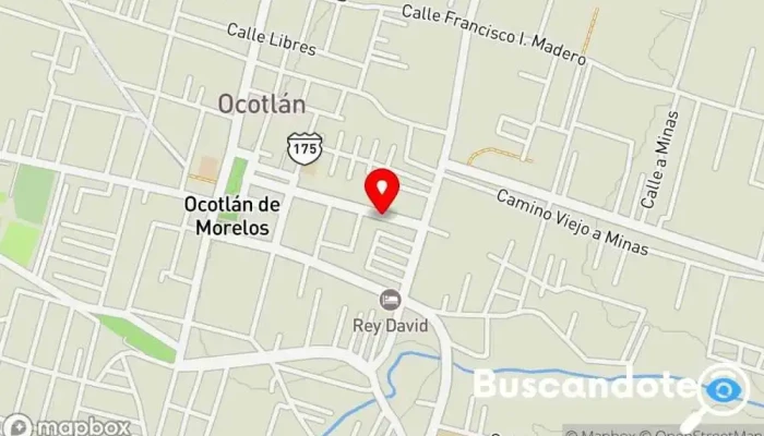 mapa de Consultorio Médico Médico, Médico especializado en medicina laboral en Ocotlán de Morelos