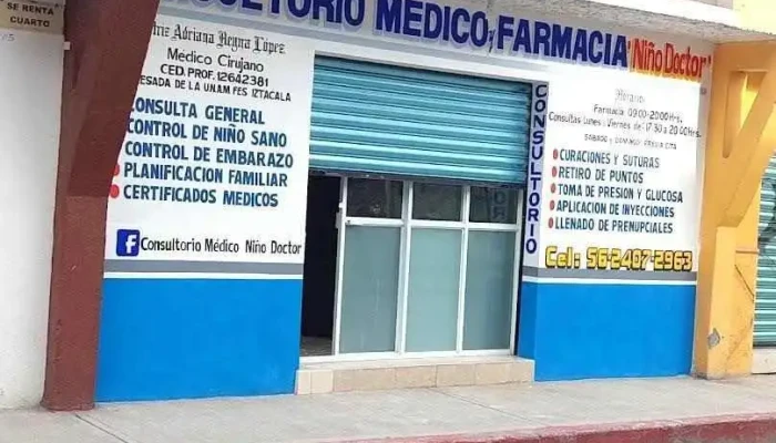 Consultorio Médico y Farmacia "niño Doctor - Huehuetoca
