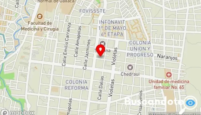 mapa de Doctor en Oaxaca Dr Jorge Rosales Betanzos Médico de familia en Oaxaca de Juárez