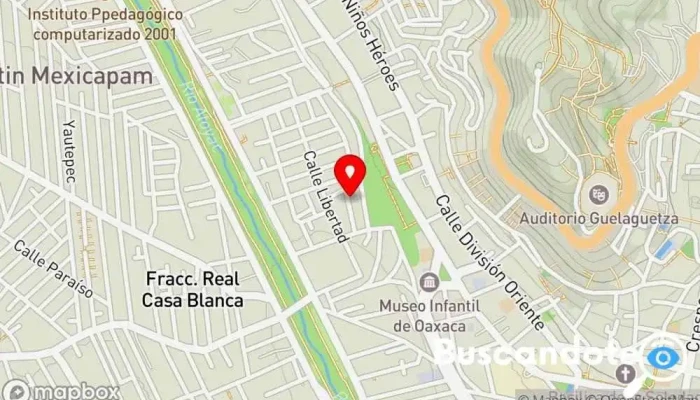 mapa de Dr. Alfredo Lemuel López Martínez, Médico general Médico en Oaxaca de Juárez
