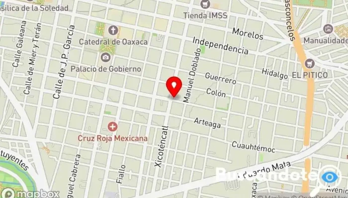 mapa de Dr. Fermín Avendaño A. | Especialista en Obesidad y Enfermedades Metabólicas Médico, Nutricionista en Oaxaca de Juárez