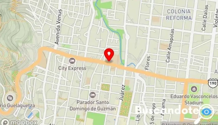 mapa de IMSS Hospital General de Zona No 1 Dr Demetrio Mayoral Pardo Hospital general en Oaxaca de Juárez