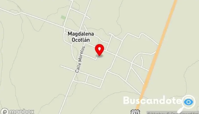 mapa de Magdalena Ocotlán  en Magdalena Ocotlán