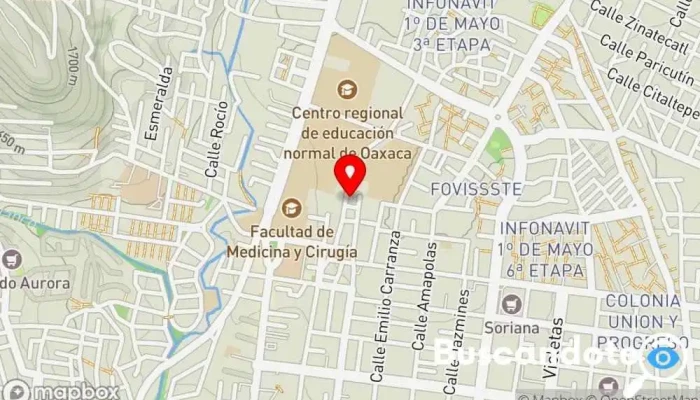 mapa de MD Clínica Médico en Oaxaca de Juárez