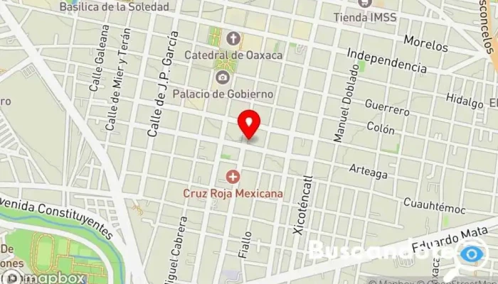 mapa de MEDICA SAN ANGEL , SERVICIOS MEDICOS Hospital privado en Oaxaca de Juárez
