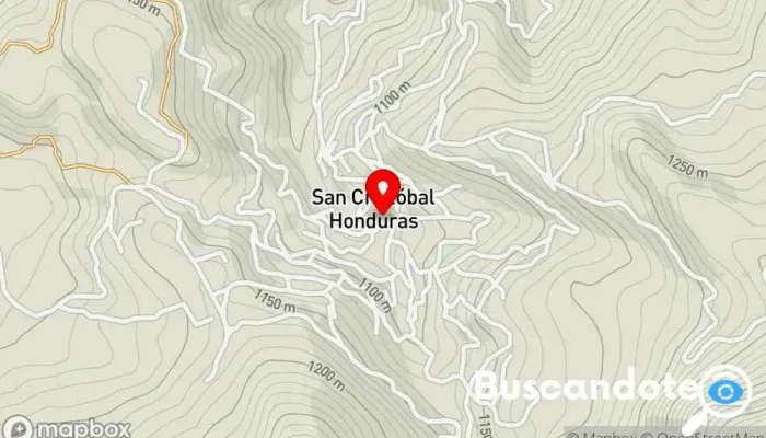 mapa de SAN CRISTOBAL HONDURAS Farmacia en San Jerónimo Coatlán