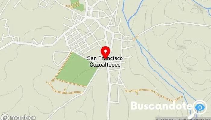 mapa de San Francisco Cozoaltepec Ii Clínica ambulatoria en Santa Maria Tonameca