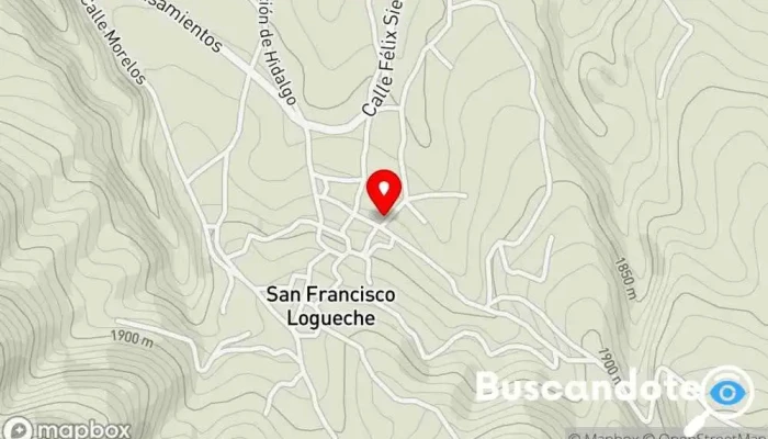 mapa de San Francisco Logueche  en San Francisco Logueche