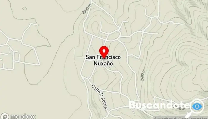 mapa de San Francisco Nuxaño  en San Francisco Nuxaño